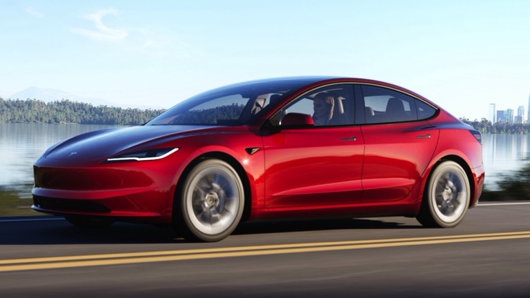 Tesla Model 3 Maximale Reichweite RWD